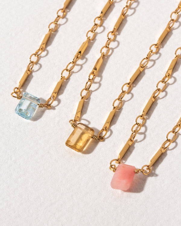 Luna Norte - Prism Gems Birthstone Necklace - November