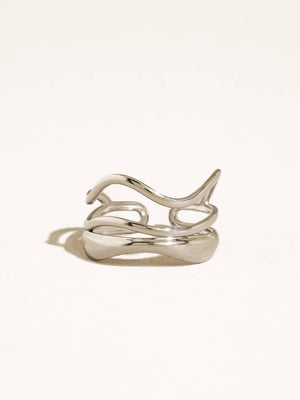 Flânerie by MAIQ - Ozzy 18K Gold Non-Tarnish Abstract Ring