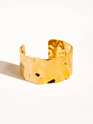 Flânerie by MAIQ - Baiser 18K Gold Non-Tarnish Glam Bold Bangle
