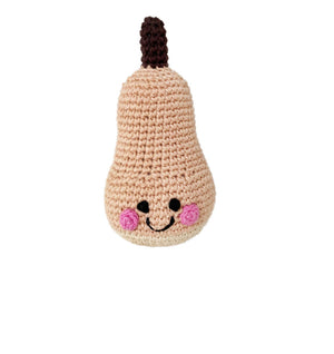 Pebble - Autumn-Inspired Butternut Squash Rattle – Baby Gift-Ready
