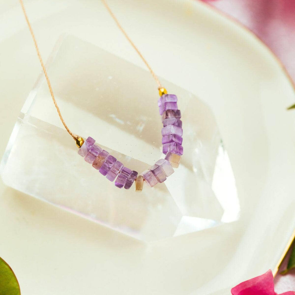 SoulKu - Amethyst Becoming Necklace for Fearless