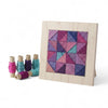 Modern Craft: Wood Panel Embroidery