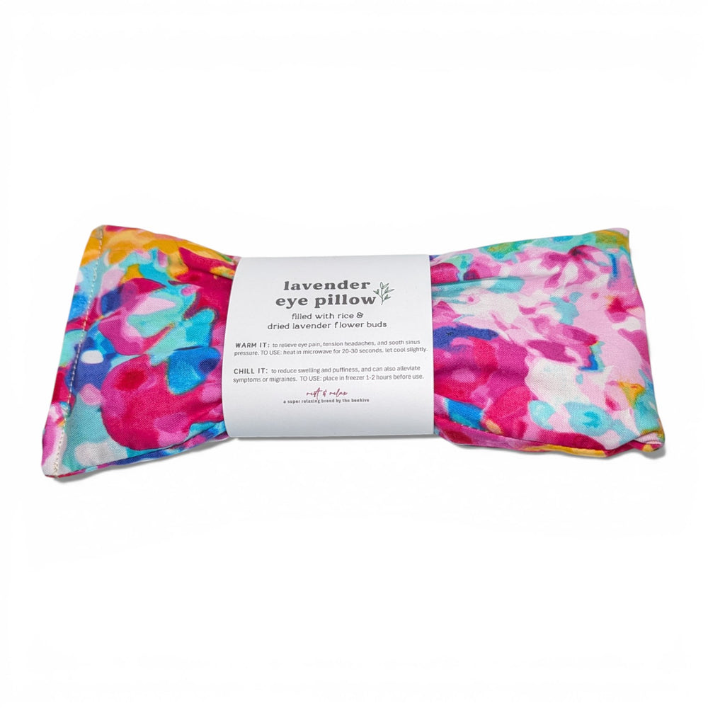 Pushing Pinks - lavender therapeutic eye pillow