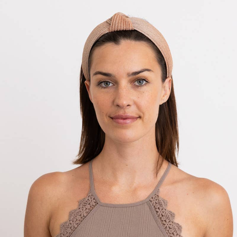 Metallic Ombre Knotted Headband
