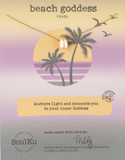 Beach Goddess Pearl Necklace