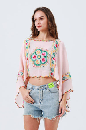 Leto Accessories - Reversible Floral Kimono – Spring & Summer Cover-Up