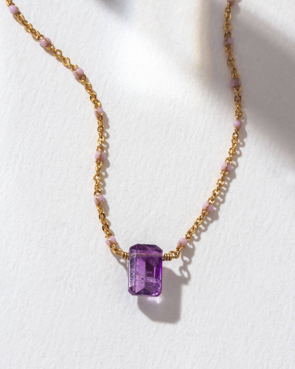 February Birthstone Necklace