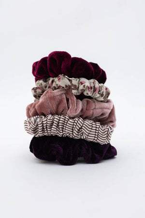 Floral Hair Scrunchies