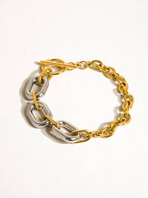 Lanni Gold Non-Tarnish Multi Chain Bracelet