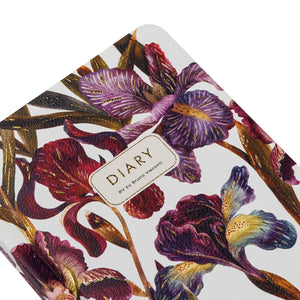 BV by Bruno Visconti - A6 Vegan Leather Hardcover Daily Planner - Irises