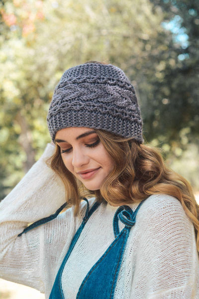 The Miranda Knitted Beanie Ear Warmer