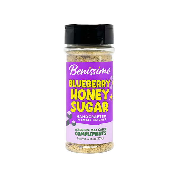Benissimo / Hongar Farms / Lesley Elizabeth - Blueberry Honey Sugar (250mL PET)