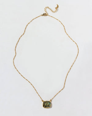 Wild & Grounded Labradorite Necklace