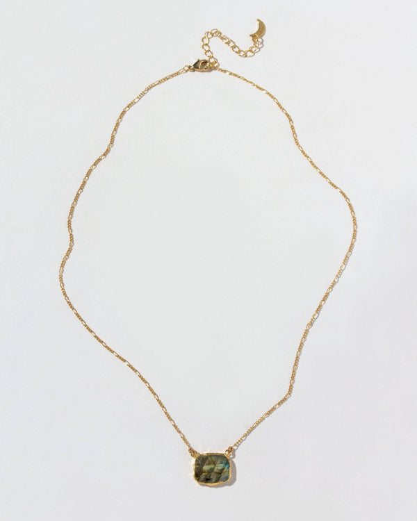 Wild & Grounded Labradorite Necklace