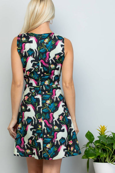 Floral Unicorn Dress