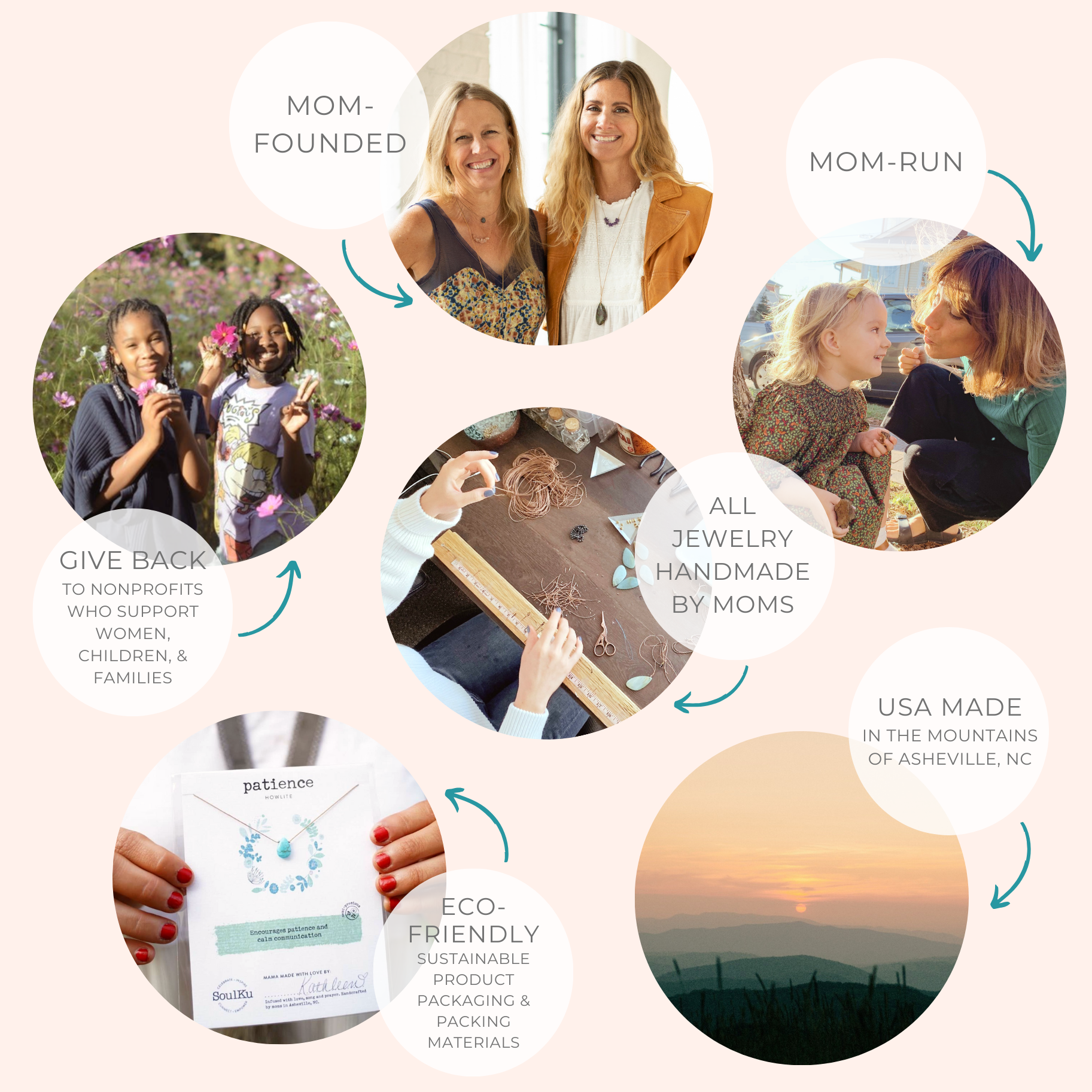 Breathe Powder Blue Crystal Necklace