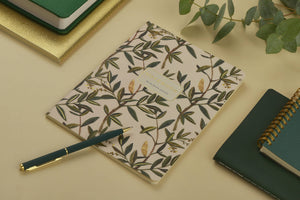 BV by Bruno Visconti - A5 Notebook - Olive