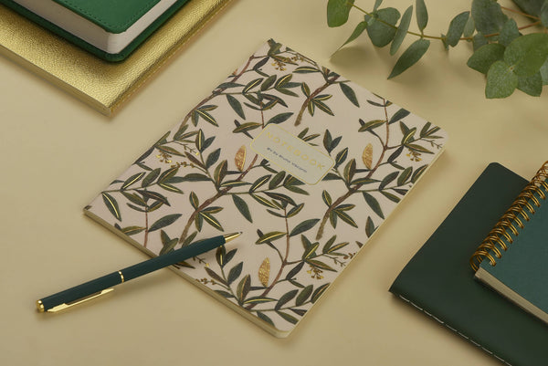 BV by Bruno Visconti - A5 Notebook - Olive
