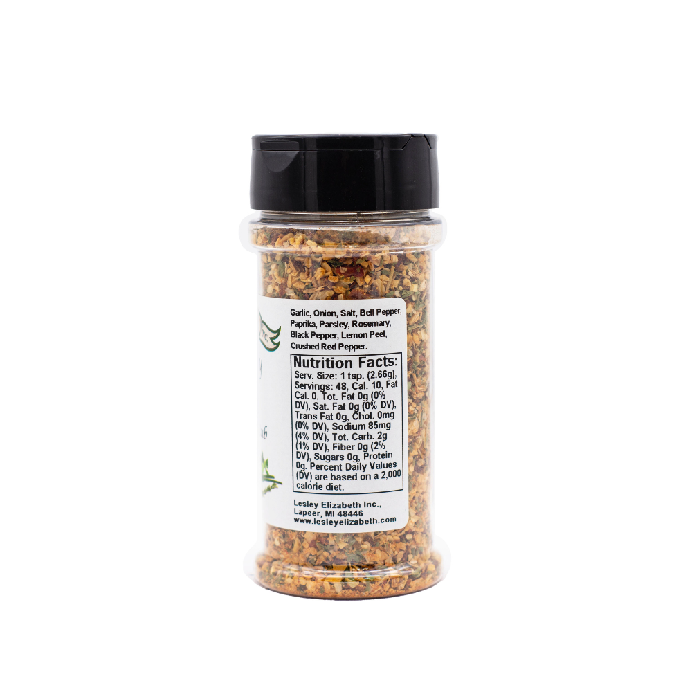 Rosemary Garlic Seasoning & Rub by Lesley Elizabeth