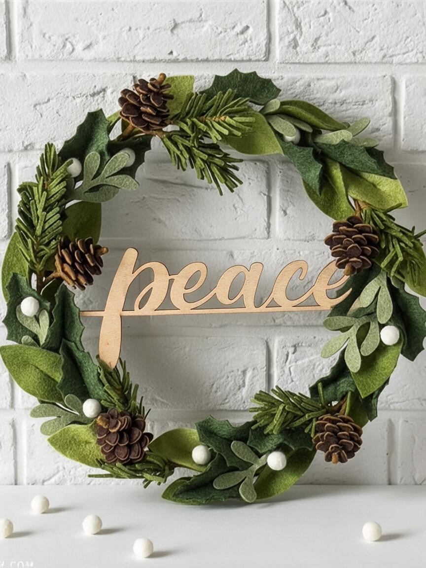 Modern Craft - The Fall Wreath