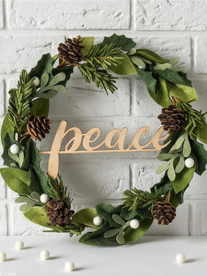 Modern Craft - The Fall Wreath