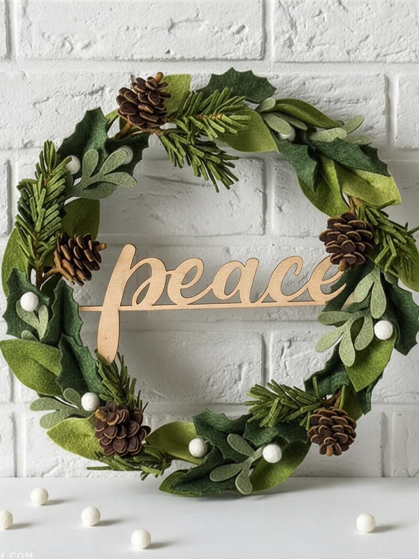 Modern Craft - The Fall Wreath