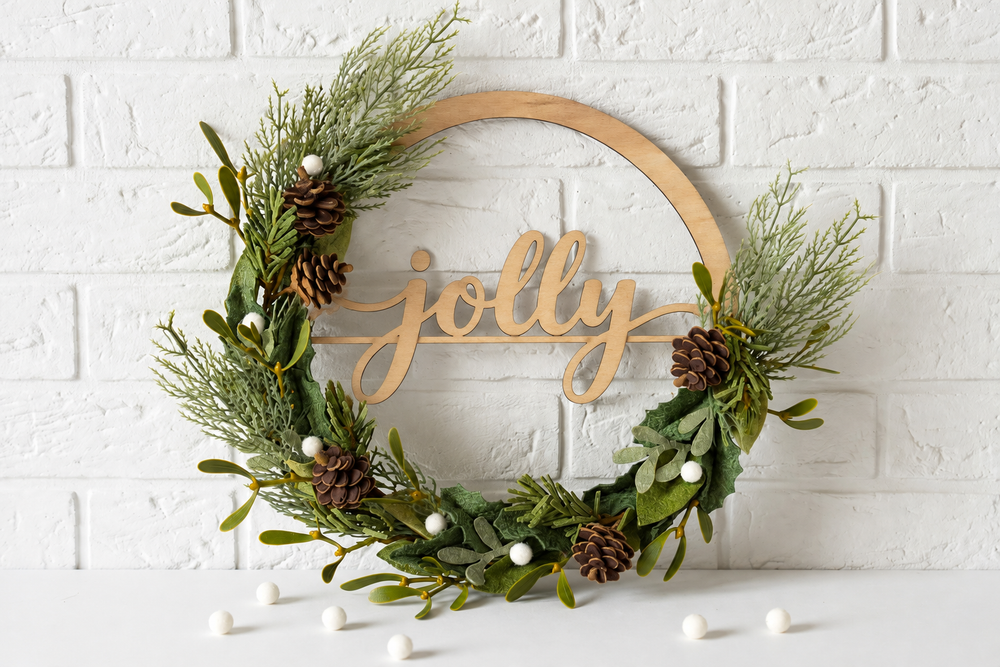 Modern Craft - The Fall Wreath