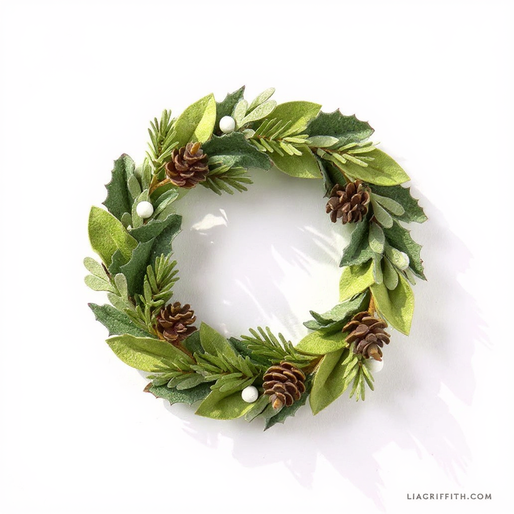 Modern Craft - The Fall Wreath