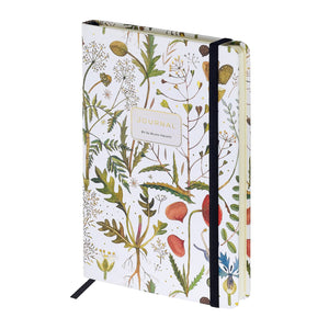 BV by Bruno Visconti - Hardcover Journal A5 - Greens and Flowers
