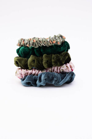 Floral Hair Scrunchies