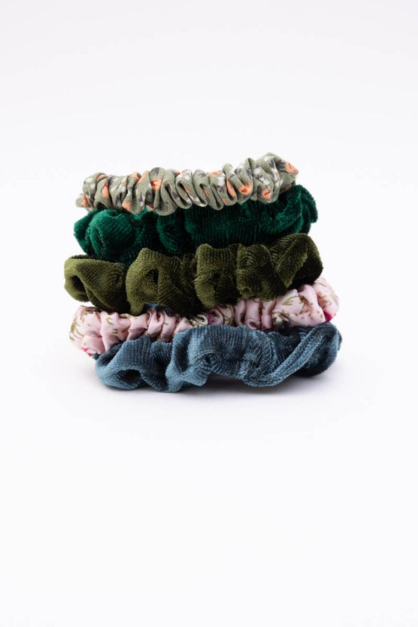 Floral Hair Scrunchies