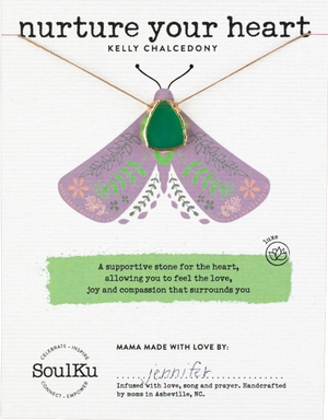 Nurture Your Heart Alchemy Necklace - Kelly Chalcedony