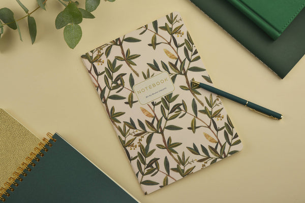 BV by Bruno Visconti - A5 Notebook - Olive