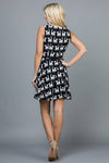 Cute Cat Print Dress