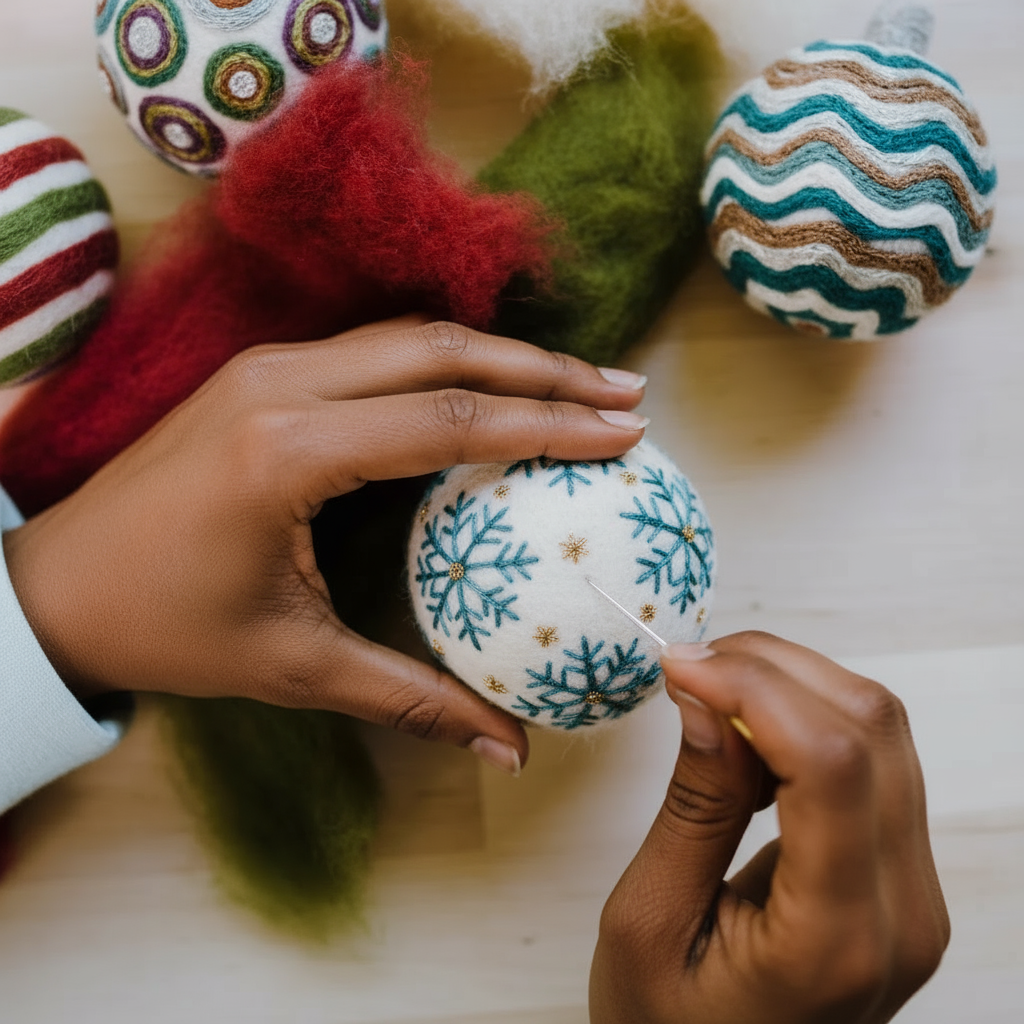 Holiday Giftables: Felting Fun