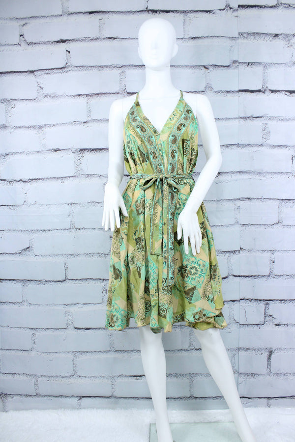 Foutaz LLC - Short boho dress- CASE OF MIXED COLORS