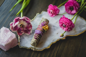 Intentional Self Care - Sage Wands and Bath Salts