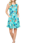 Sparrow Print Dress