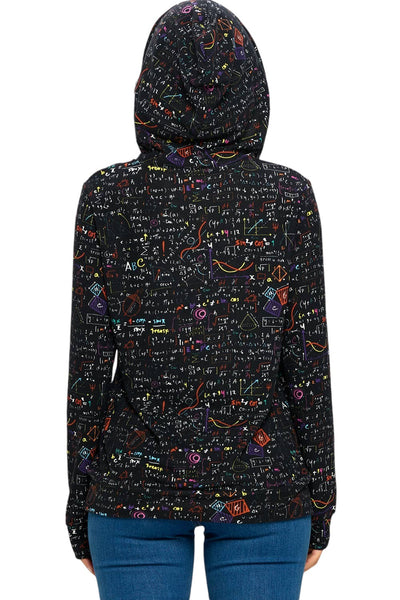 Formulas Print Hoodie