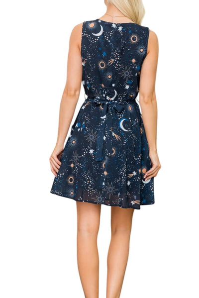 WHS Galaxy Print Dress