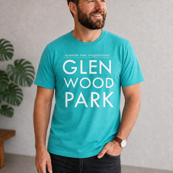 Atlanta Neighborhood Tee - Glenwood Park Peach