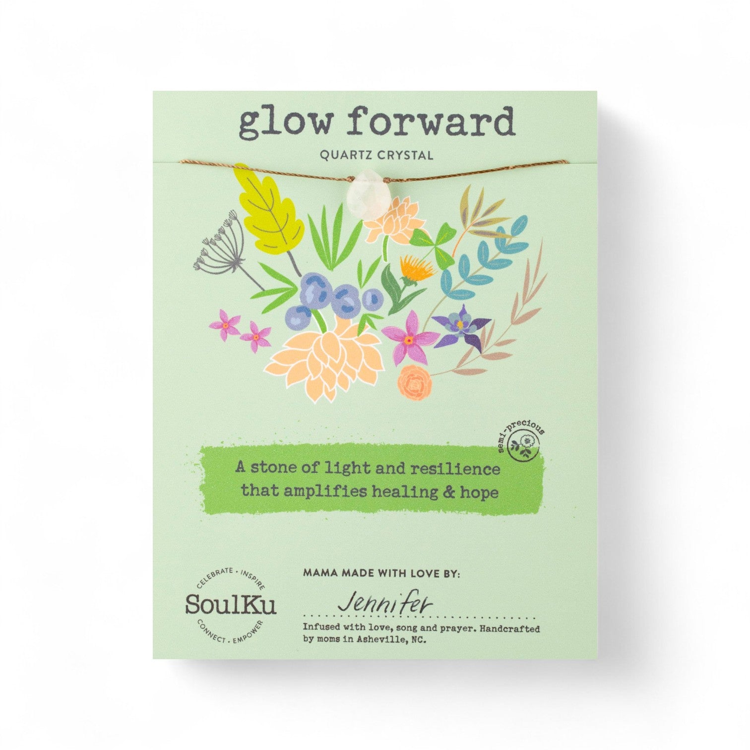 Glow Forward Quartz Necklace