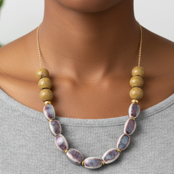 Jewelry 101 :: The Color Block Beaded Necklace
