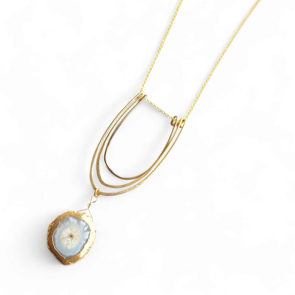 Sweet Geode Necklace