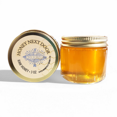 Morningside Raw Honey in Glass Jar