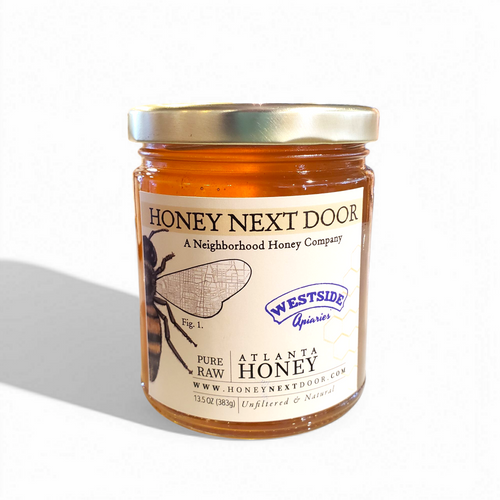 Westside Raw Honey in Glass Jar