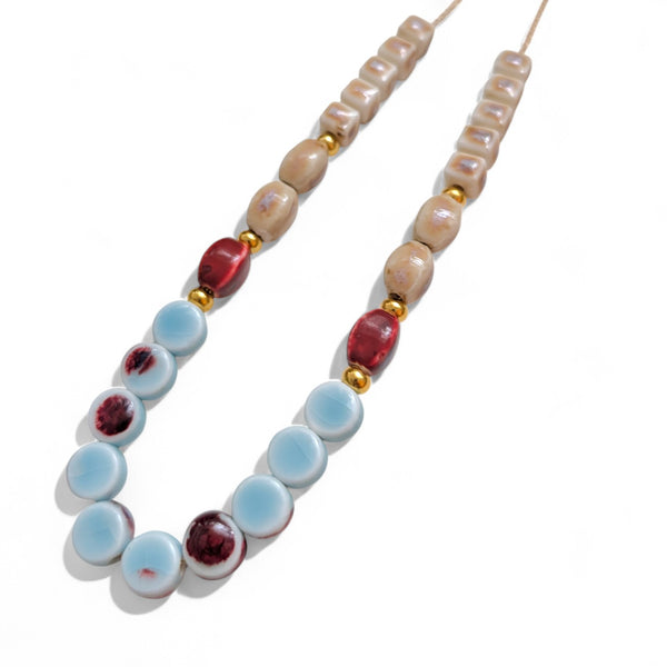 Idil Porcelain Ceramic Necklace