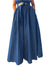 Indigo Denim Palazzo Pants