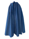 Indigo Denim Palazzo Pants