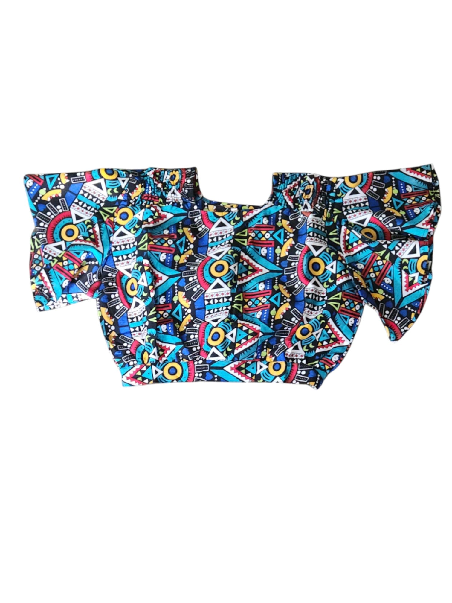 Iodia African Print Crop Top